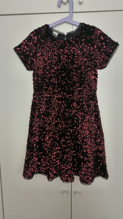 Set rochita si Cardigan / hanorac paiete rosii Smyk  128