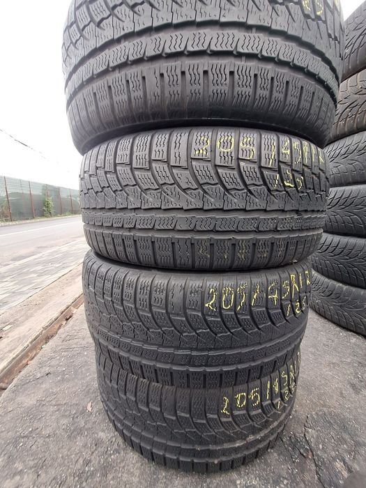 4 anvelope iarna 205/45r17 Nokian Montaj Gratuit