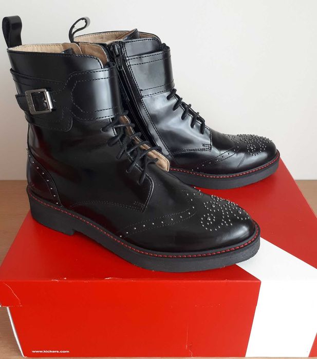 Боти KicKers Oxrock черни - 38 номер