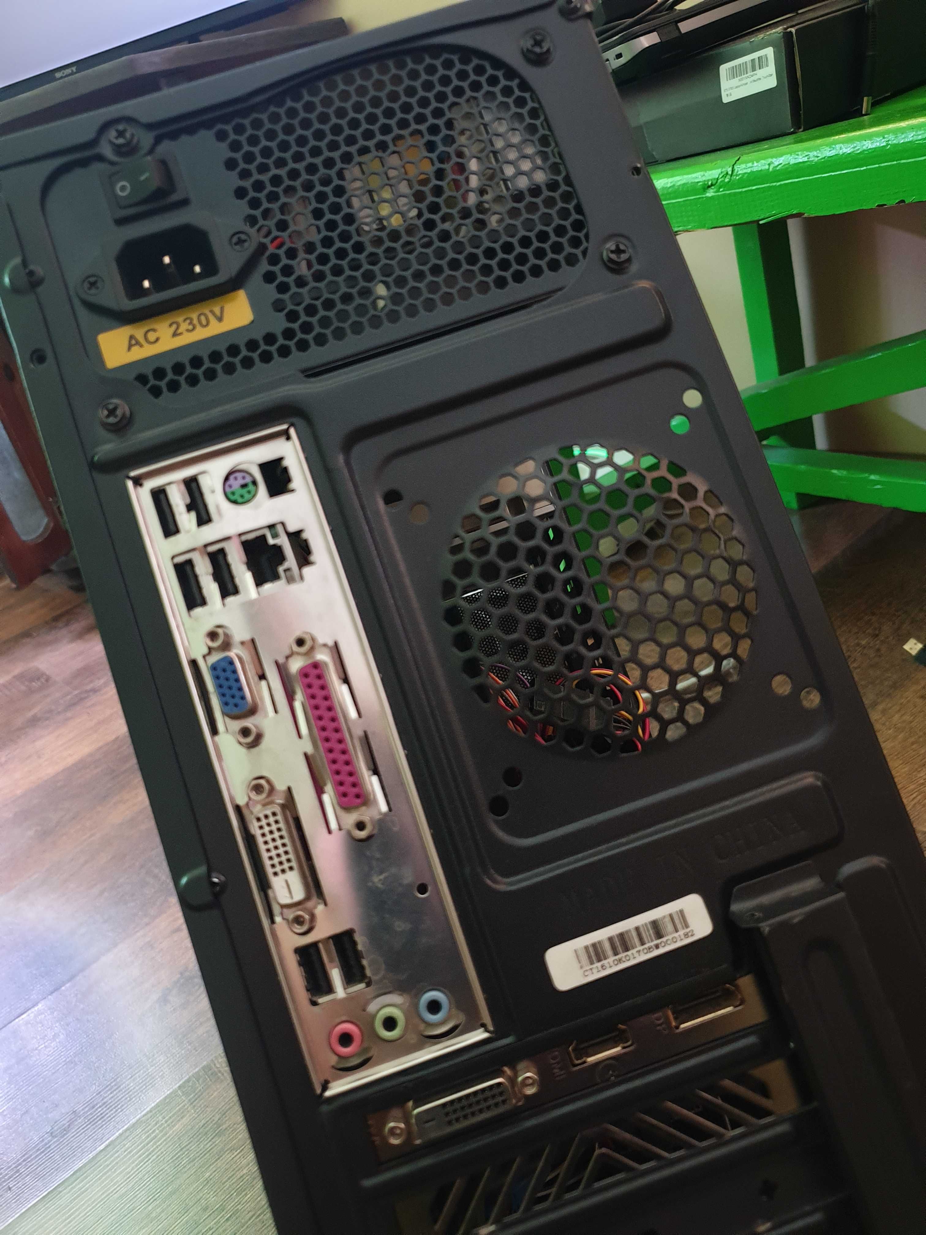 Геймърски компютър, комплект, i5-2500, CPU3.30 ghz, GTX 1050, 16GB ram