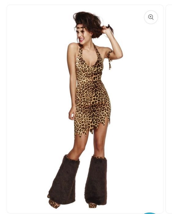 Costum Halloween, Cavewoman, marime  S