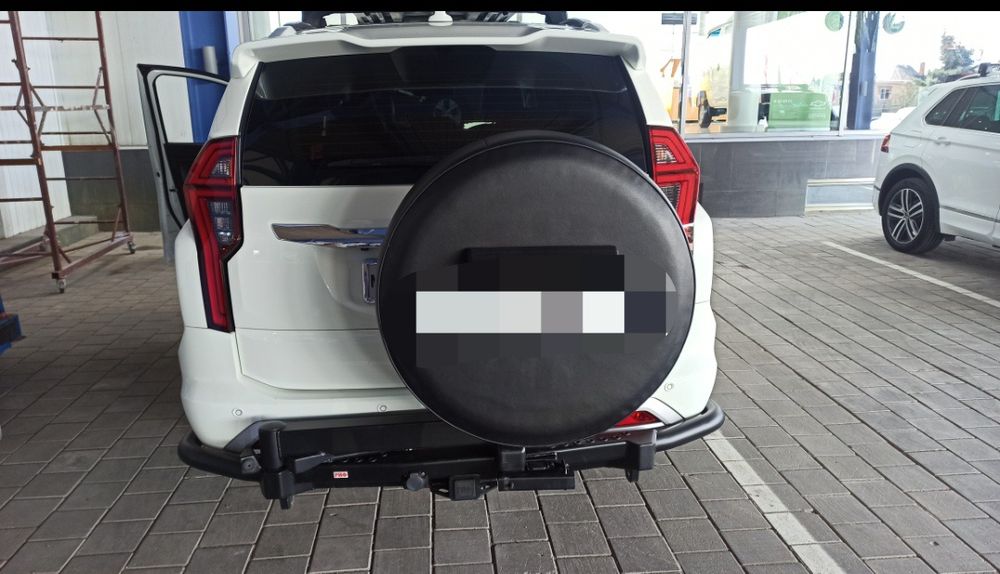 Силовой задний бампер Pajero Sport