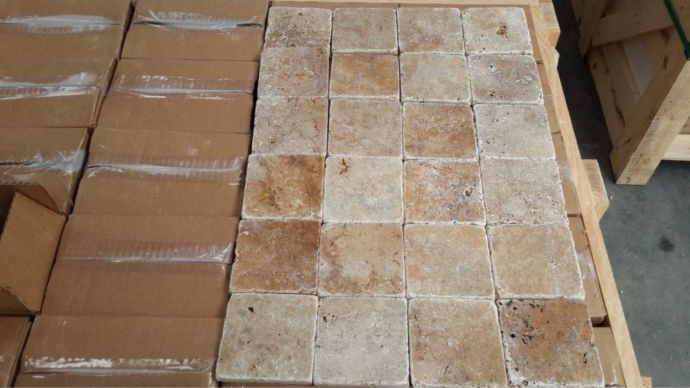 Travertin 10x10 Antique pe stoc