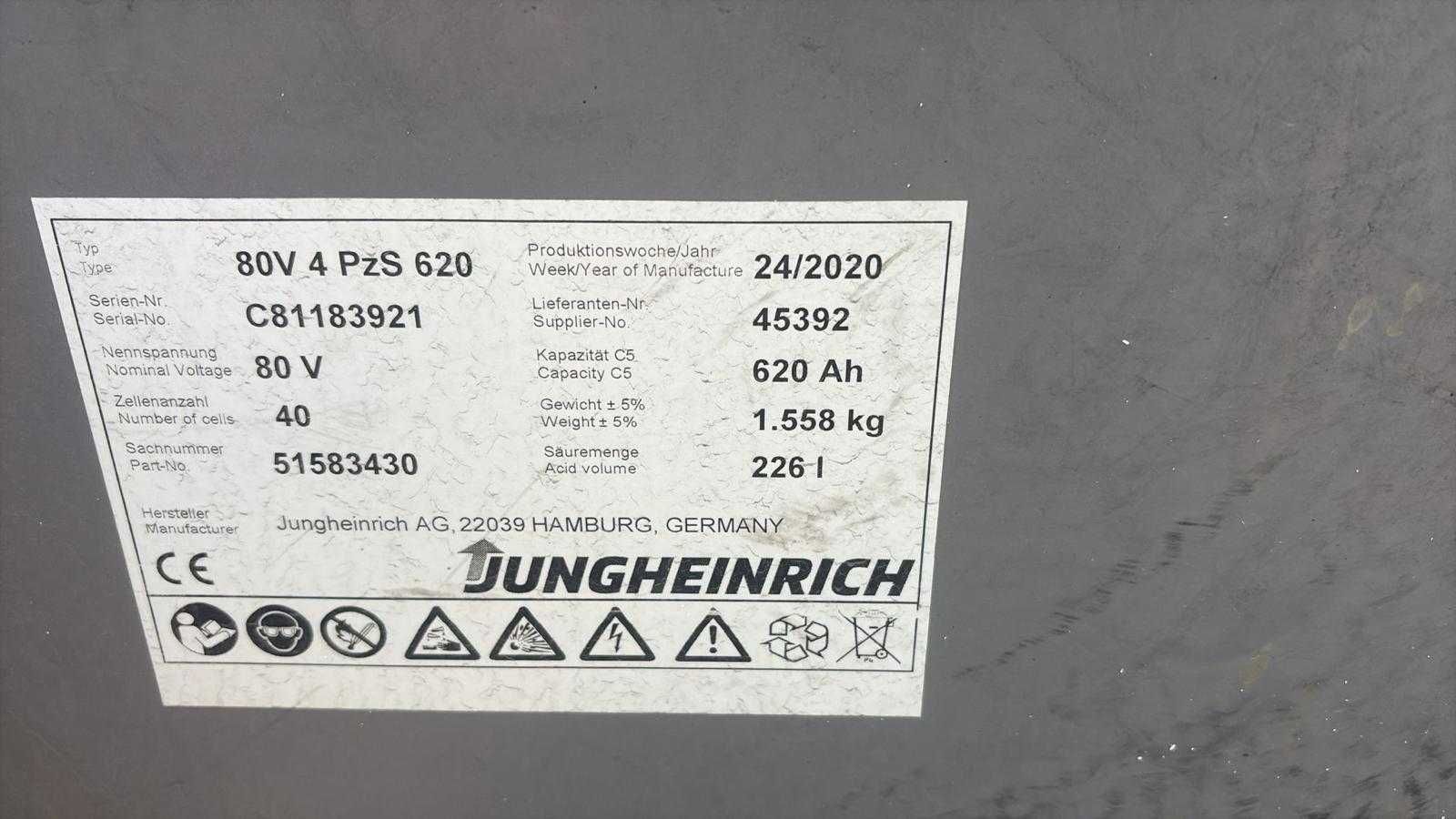 Electrostivuitor Jungheinirich 2,5 tone