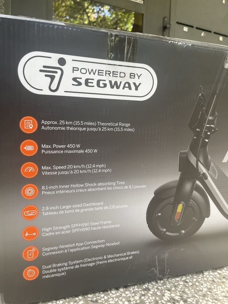 Електрическа Тротинетка Ninebot E2 by Segway