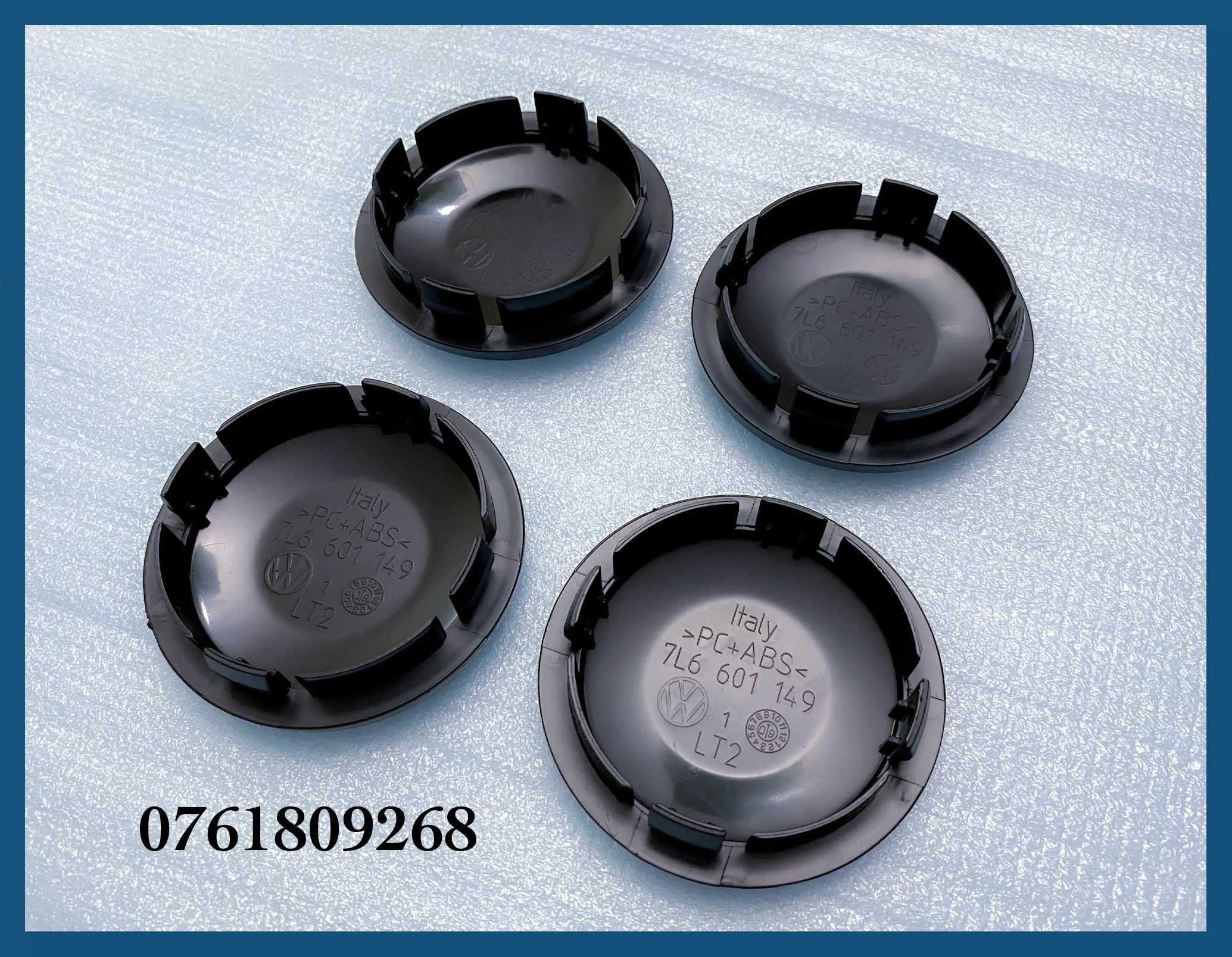 Set 4 capace 76mm 7L6601149 jante aliaj VW Touareg Transporter