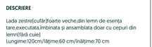 Ladă zestre Cufăr