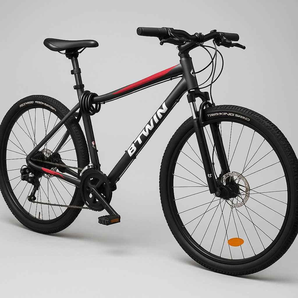 Btwin Riverside 500 Trekking -9 viteze,discuri,cauciucuri noi ~900 RON
