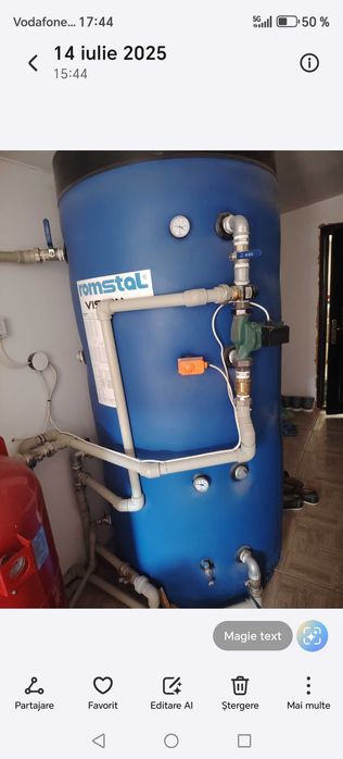 Puffer 1000 l și accesorii