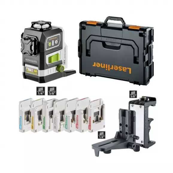 Лазерен нивелир LASERLINER PowerPlane-Laser 3G Multi-18V