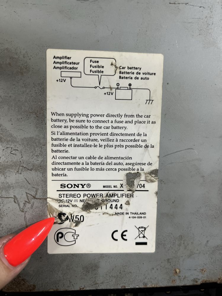 Sonny Xplod 700w