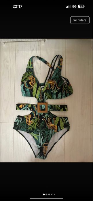 Costum de baie intreg si doua piese