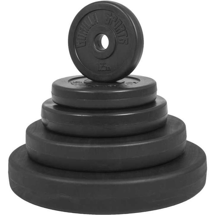 Set bară SZ și gantere cu greutăți 70 kg cu piulițe