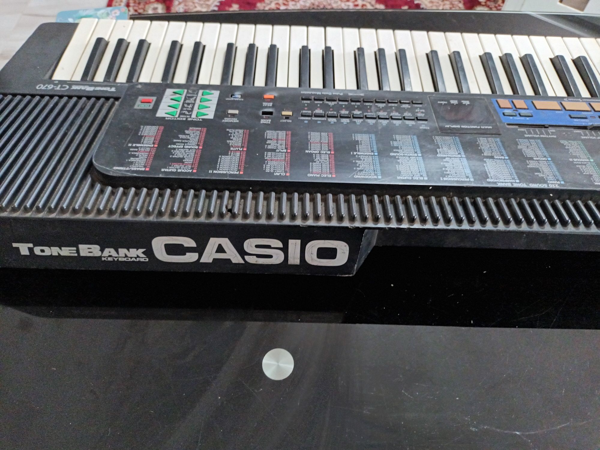 Orgă Casio Tone Bank CT-670