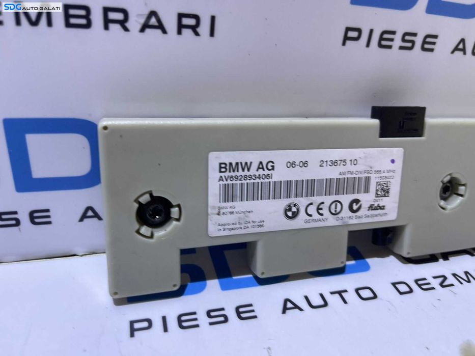 Unitate Modul Amplificator Radio BMW Seria 3 E90 2004 - 2011 Cod 21367510 060621367510