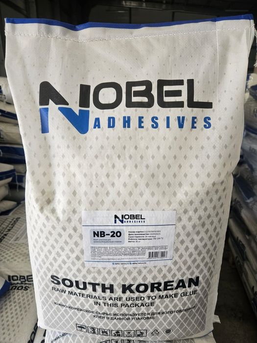 Клей расплав NOBEL для кромки, закатка ПВХ. Мебель.