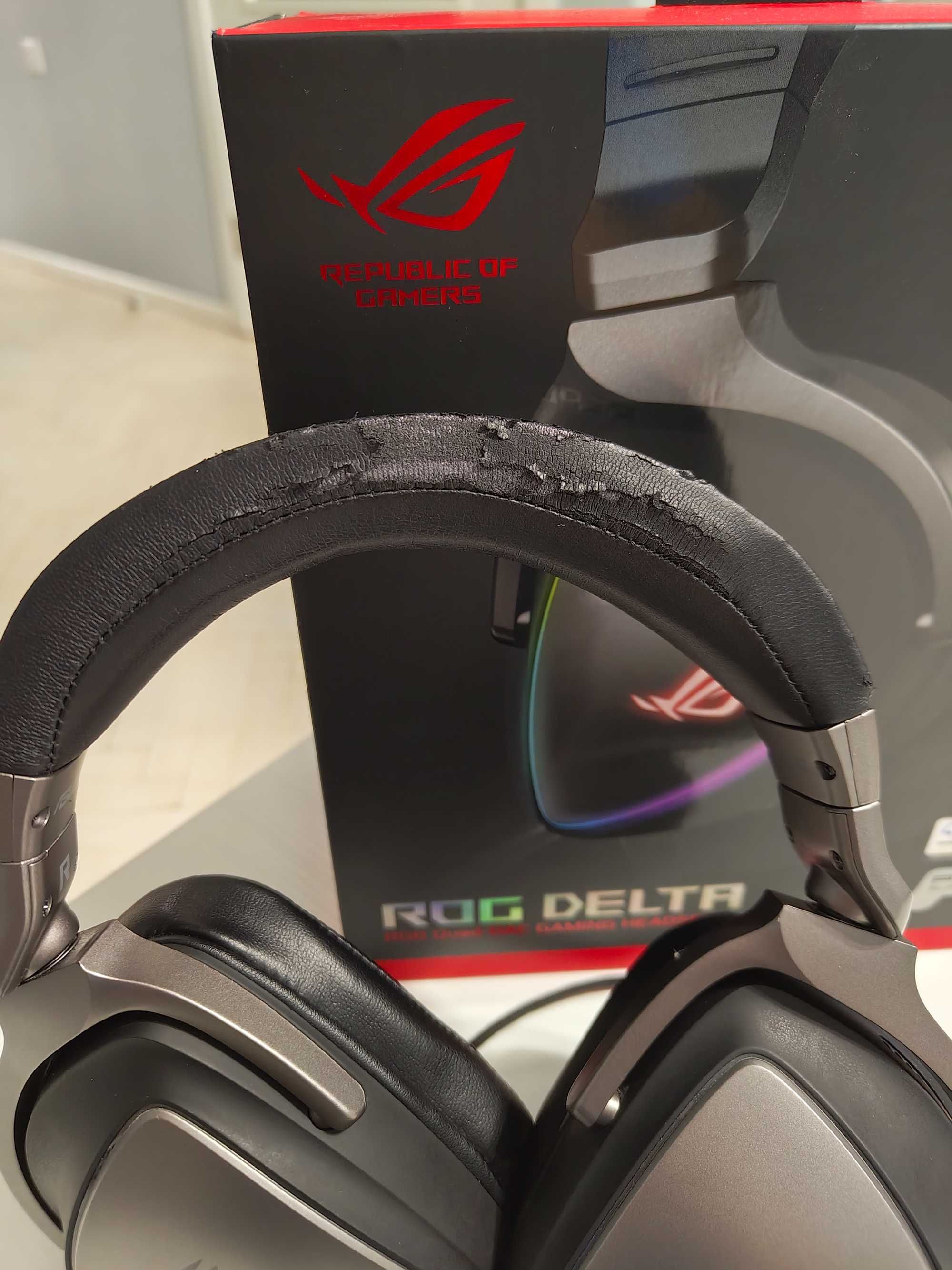 Слушалки ASUS ROG DELTA RGB +подарък