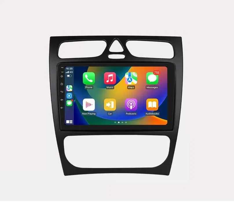 Navigatie GPS Android Mercedes C Class W203 W209 CLK CarPlay 1-8GB