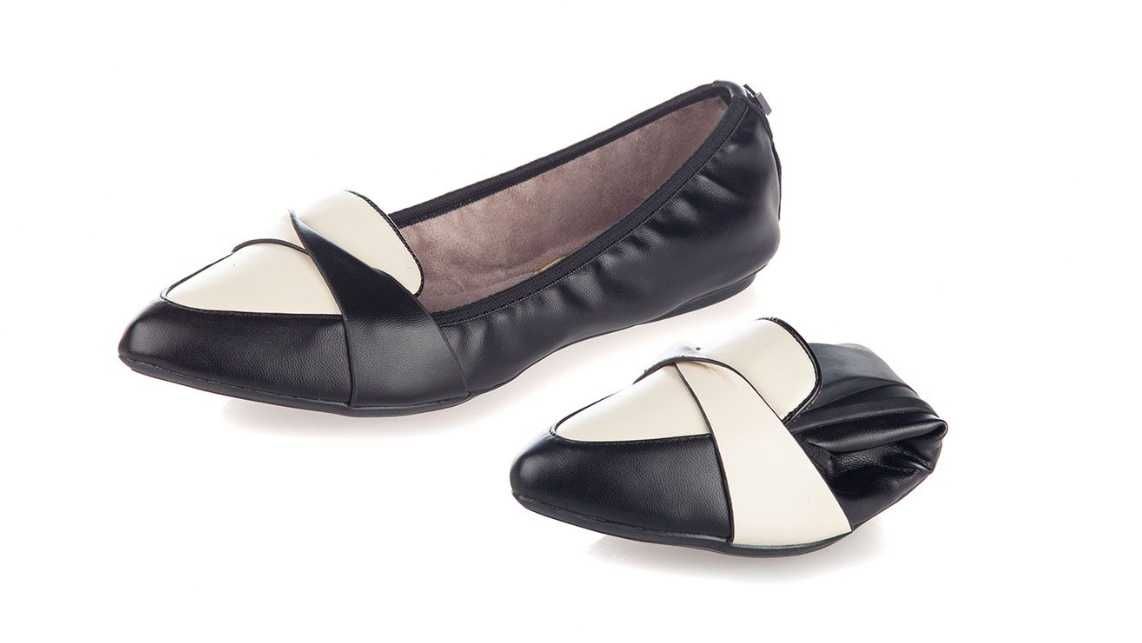 Butterfly Twists Rebecca Cream/Black Size 39 (обувки за ръчен багаж)
