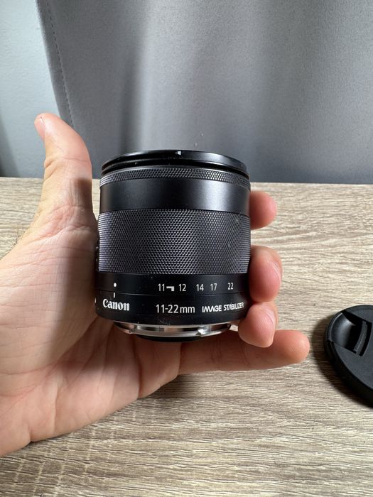 Obiectiv Canon 11-22mm F/r-5.6 IS STM pentru EF-M