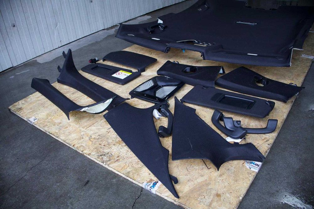 Plafon complet BMW Seria 5 G30 M Paket  Negru, fără trapă