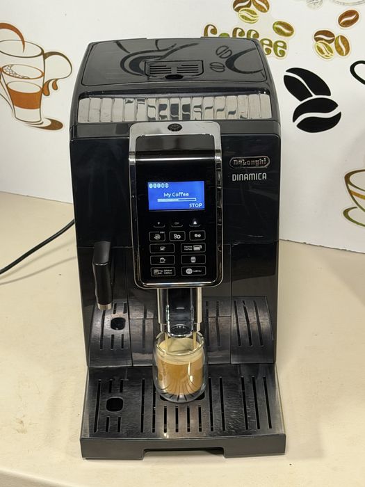 Кафемашина кафе автомат delonghi dinamica с гаранция