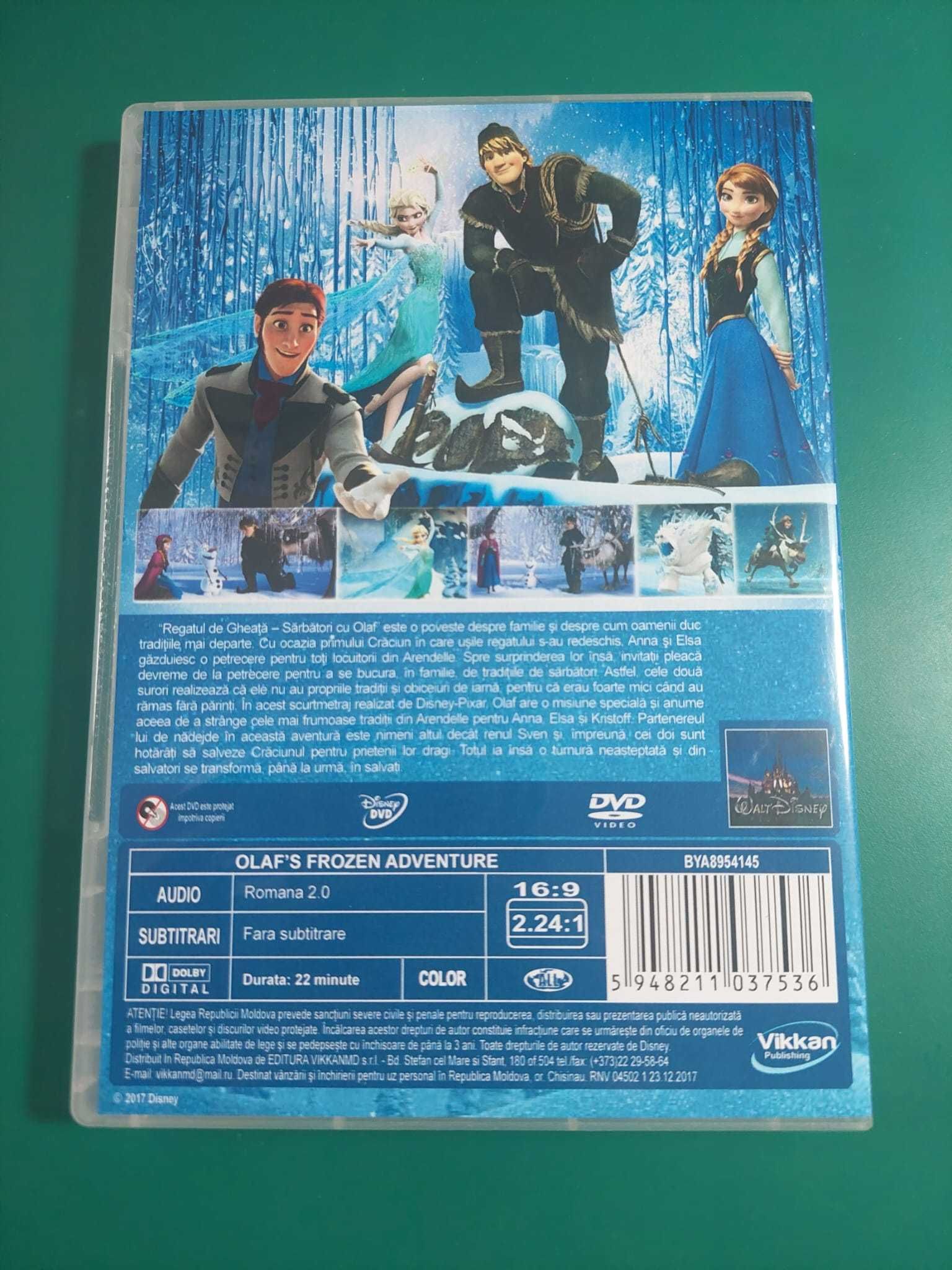 Olaf's Frozen Adventure - Sărbători cu Olaf DVD dublat romana