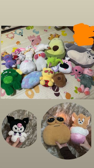 Мягкие игрушки новые