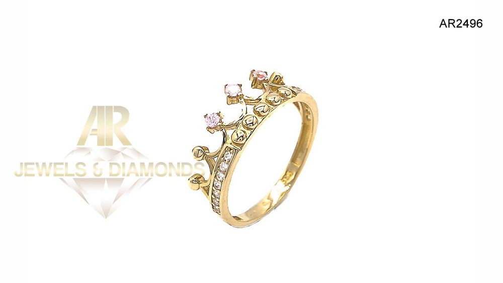 Inel Aur 14 K model nou deosebit ARJEWELS(AR2496)