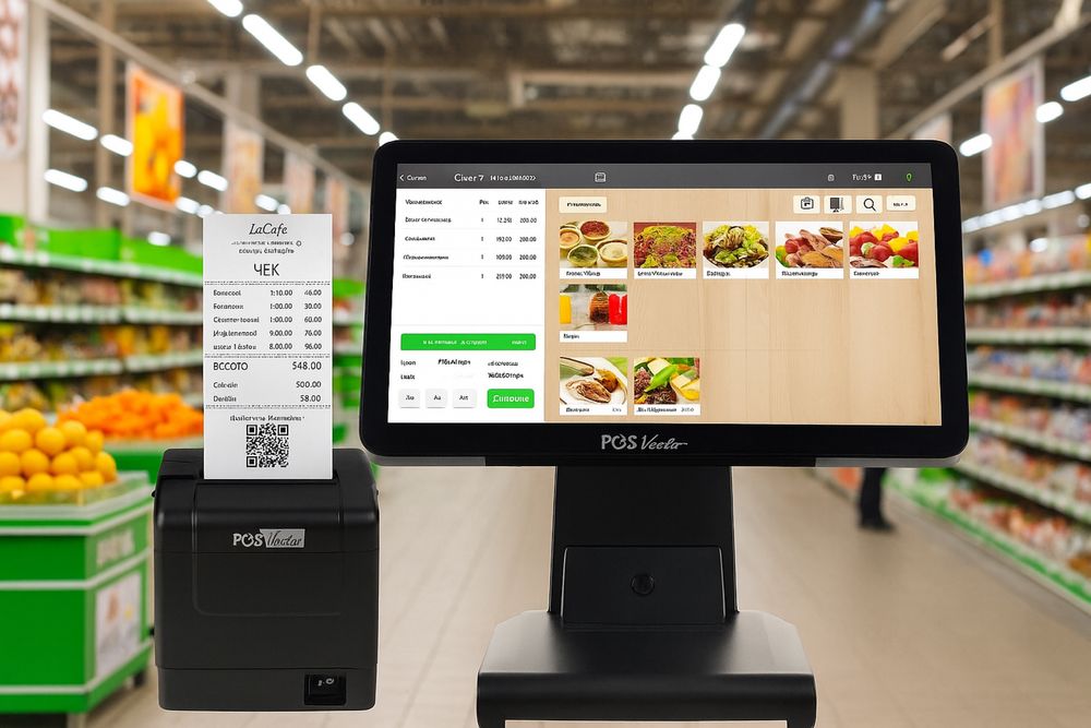 Kassa aparat Monoblok sensor Xprinter Pos tizimi orbit skaner tarozi