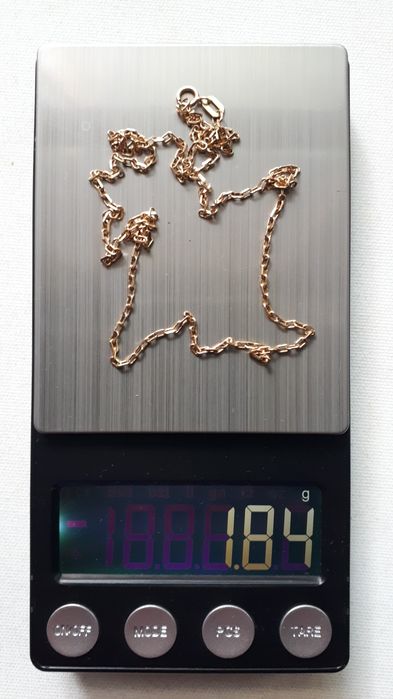 цепочка miora brend, 585-проба, 1.84-грам.