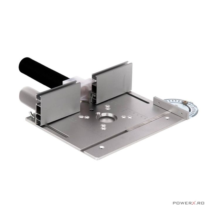 Masa pentru freza din aluminiu, 23 x 20 cm, ideala pentru a crea