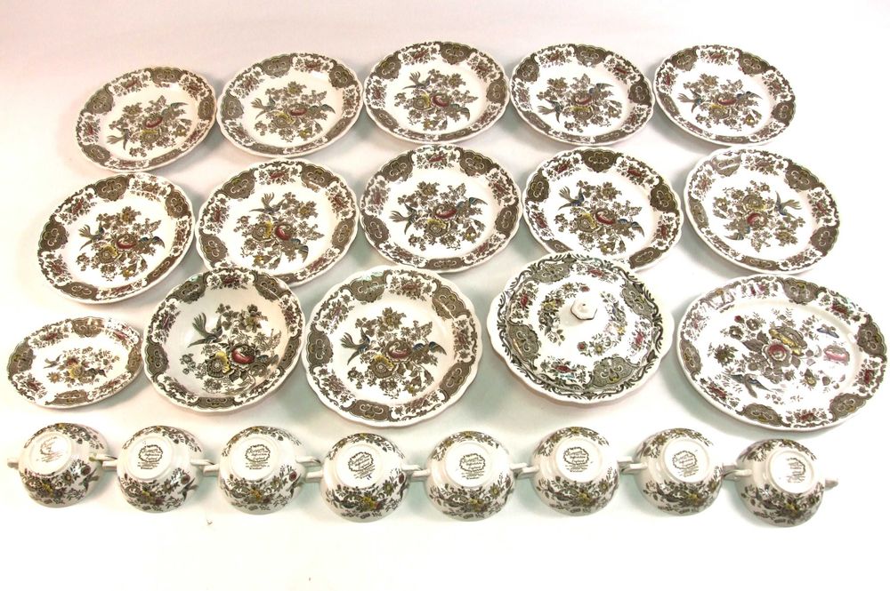 Serviciu de masa RIDGWAY STAFFORDSHIRE, 24 piese, Made in England NOU