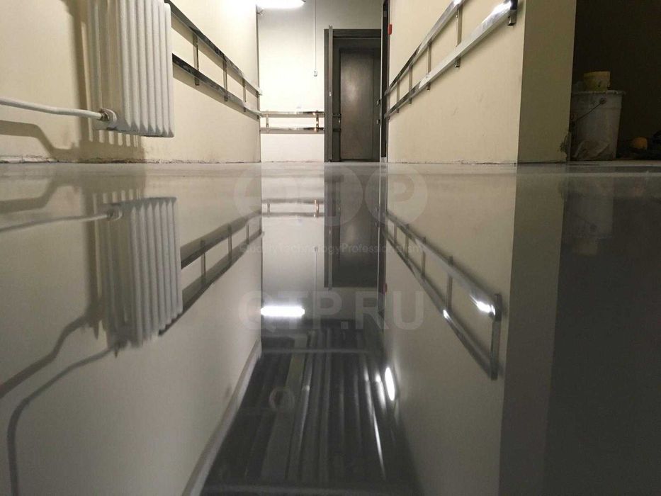 Наливной полимерный пол для торговых центров QTP 4051