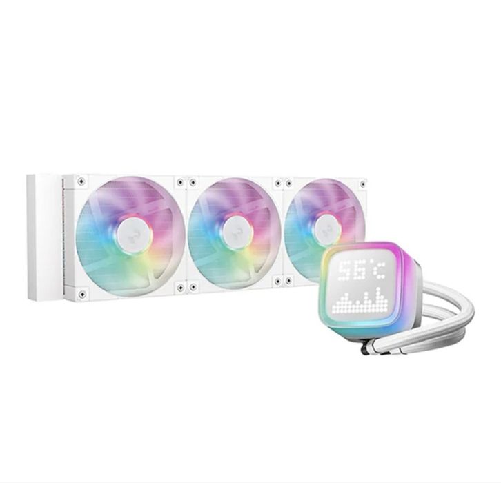 Кулер Deepcool LP360 WH белый Новый 360мм AIO водянка с экраном CPU