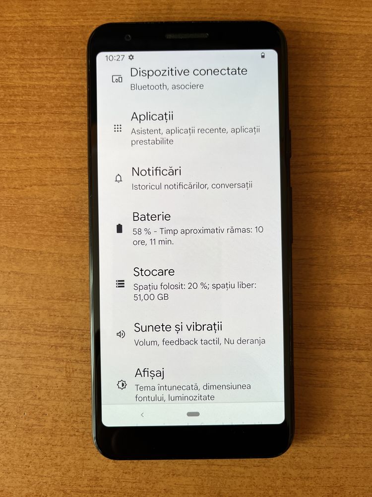Vând Google Pixel 3a