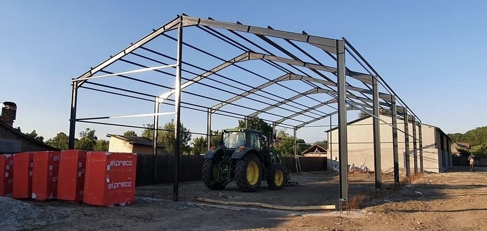 Vand si fac hale structuri metalice 11x30x4m
