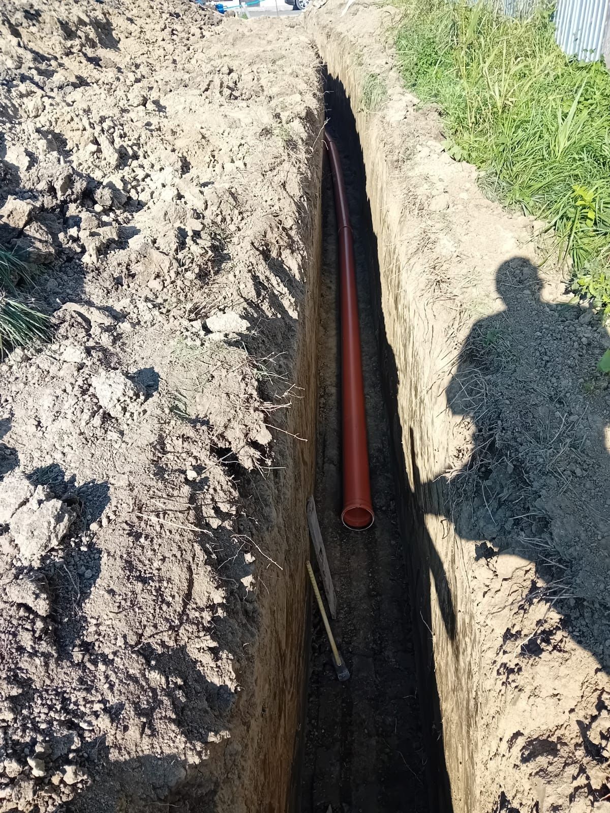 Execut branșamente apa- canal, montaj fose septice