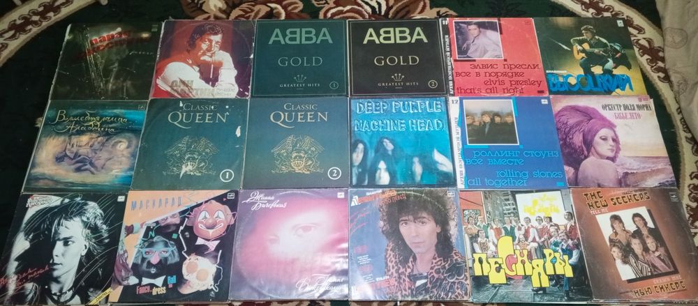 Мировые виниловые пластинки