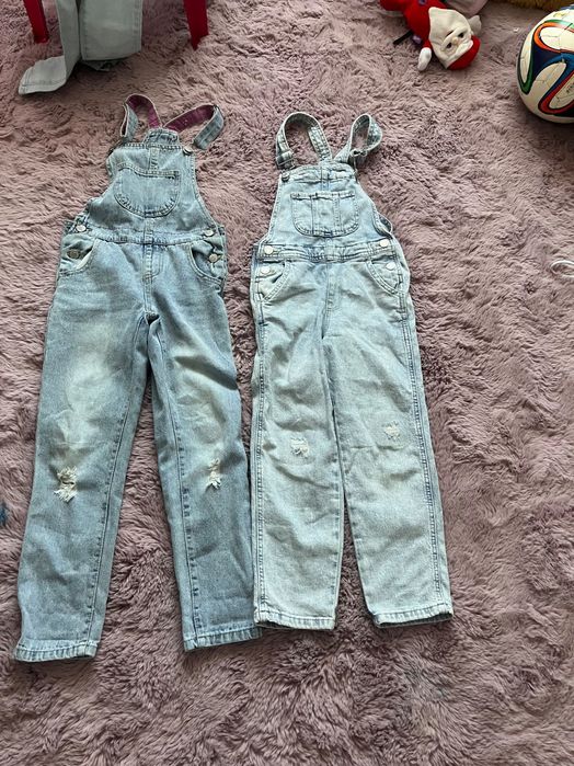 Salopete de blugi copiii