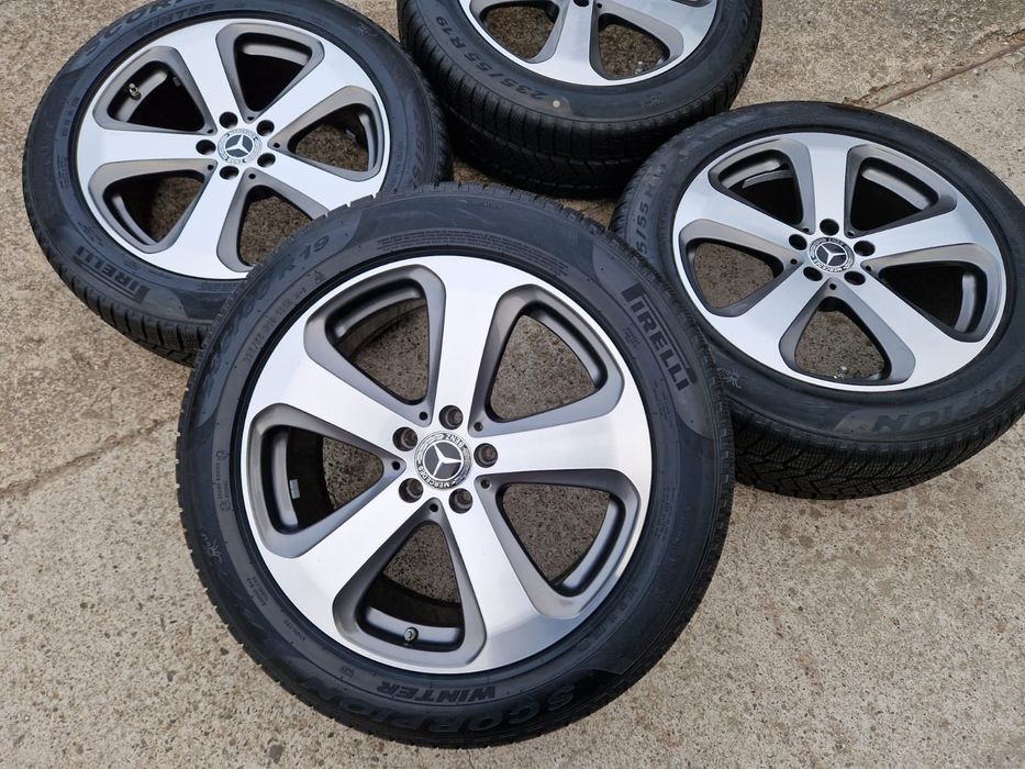 Jante Noi Bi.colore Mercedes Glc anvelope iarna Noi 235 55 19