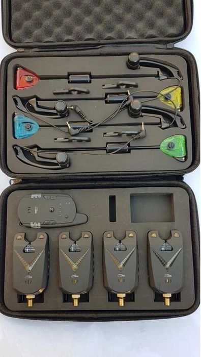 SET 4 AVERTIZORI CU STATIE FL JY59 SI 4 Swinger cu led MKM3 lumino