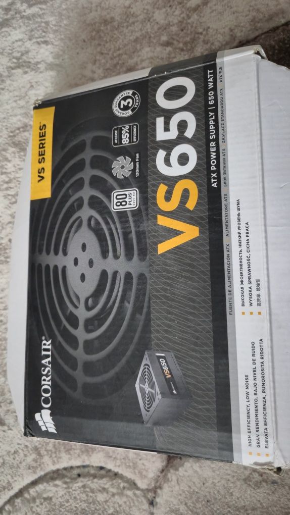 Vand Sursa PC ATX Corsair VS650, 650W.