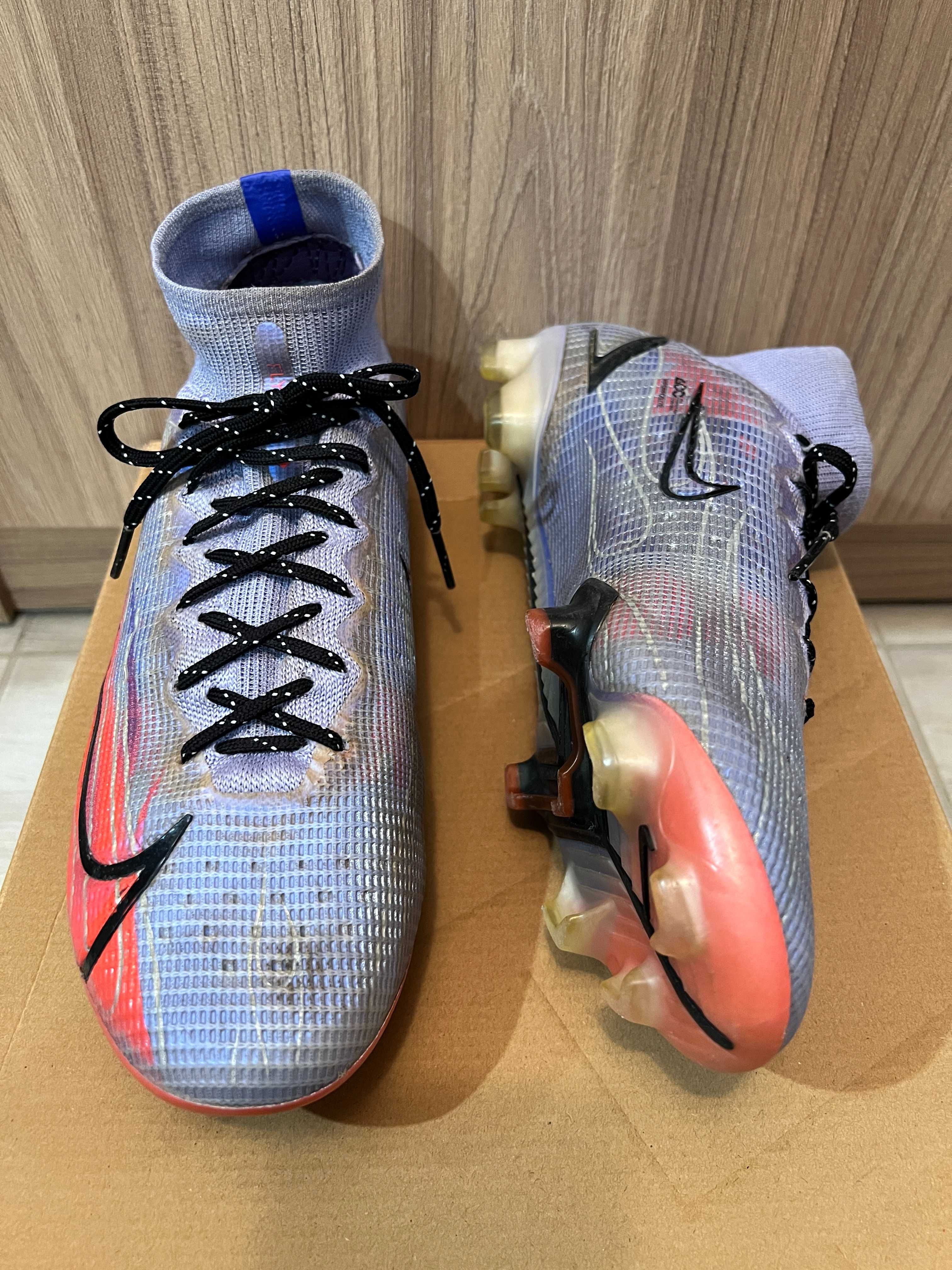 nike mercurial vapor SUPERFLY 8 ACC Mbappe бутонки ,калеври номер 42,5