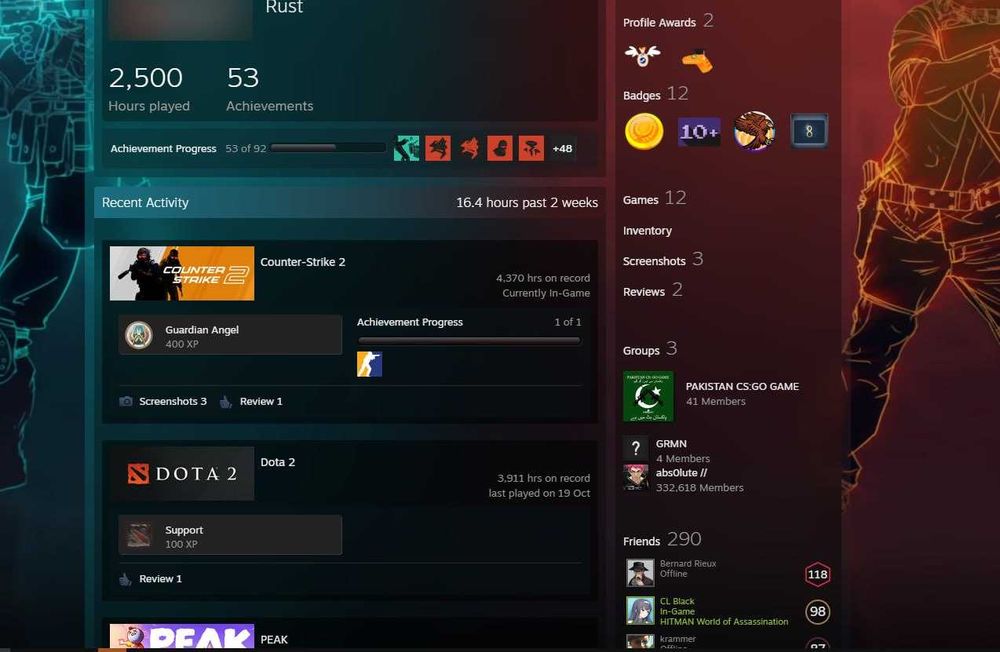 ArmagedonStore| Аккаунт Steam с играми: Rust, GTA 5, Red Dead Online