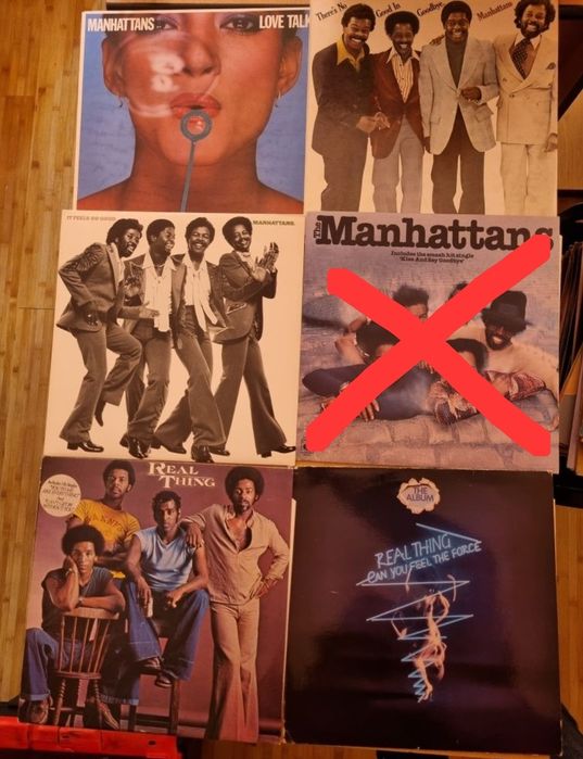 Discuri vinil ( G. Benson, Manhattans, The O'Jays, S. Vega, s.a.)