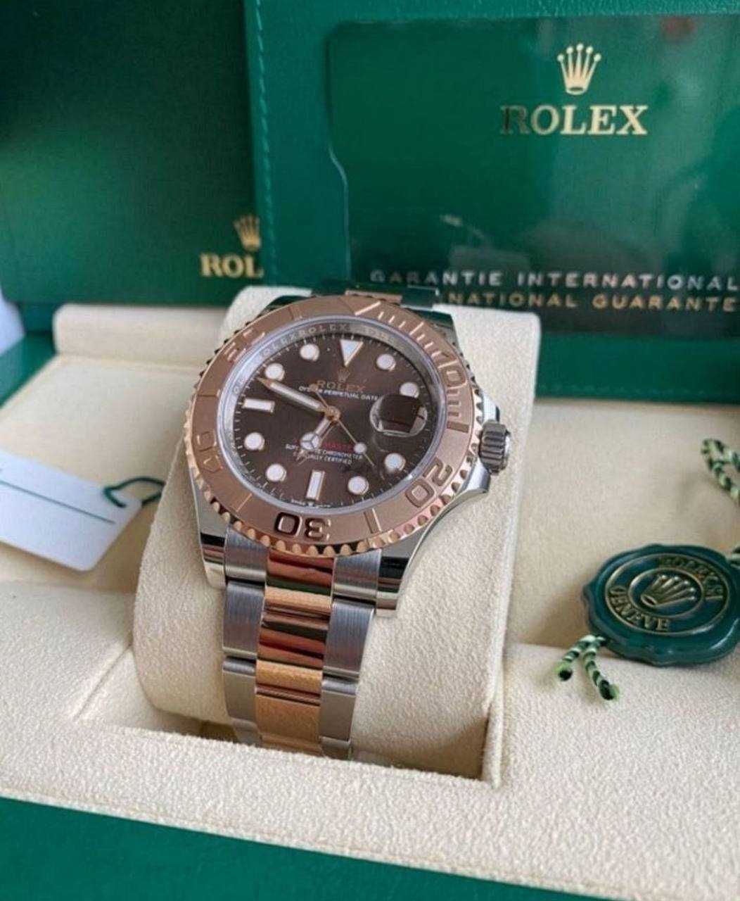 Rolex Yacht-Master 37MM Rose Gold Chocolate Dial 268621