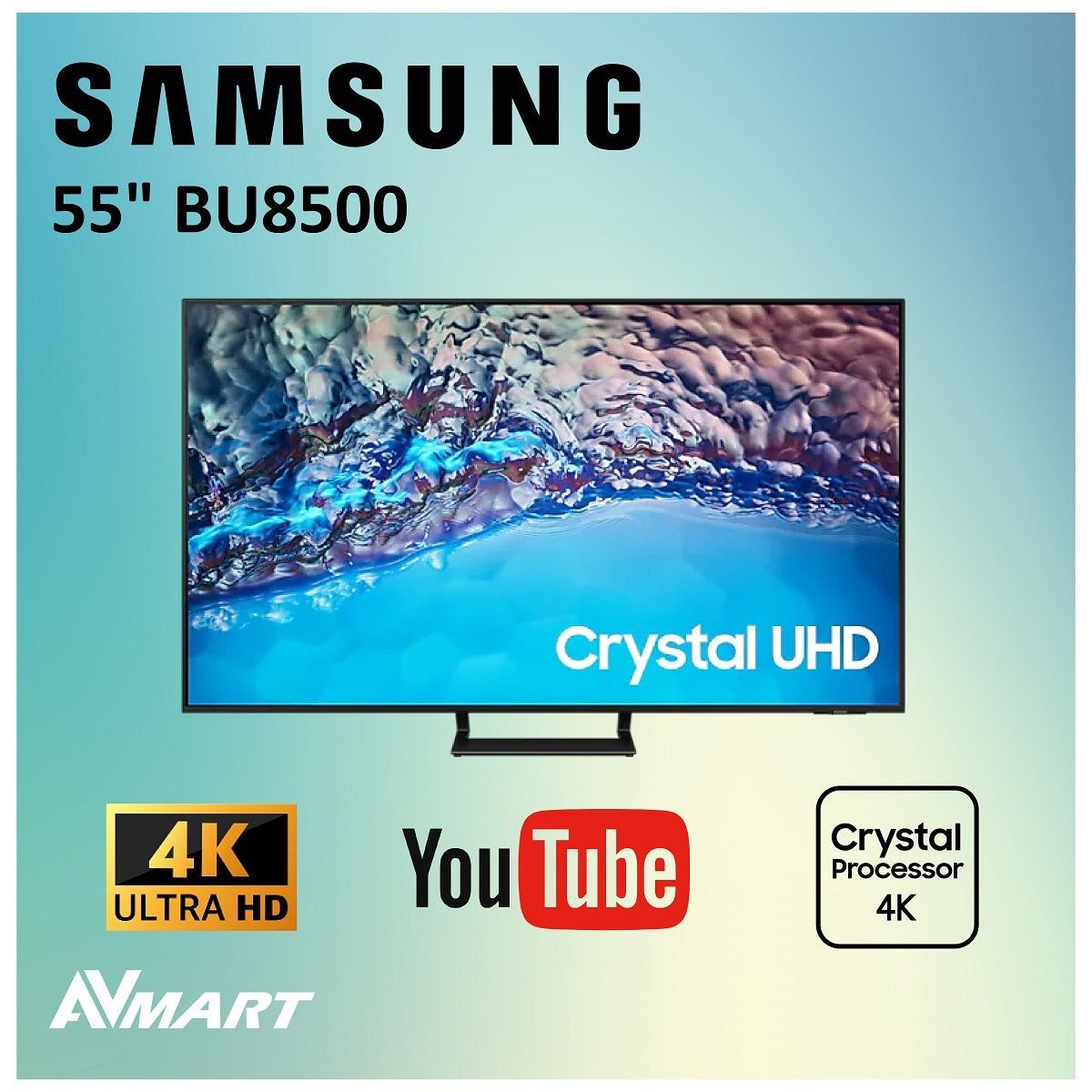 Телевизор Samsung оригинал | 55/ 65/ 75/ BU8000 BU 8500 4K Smart