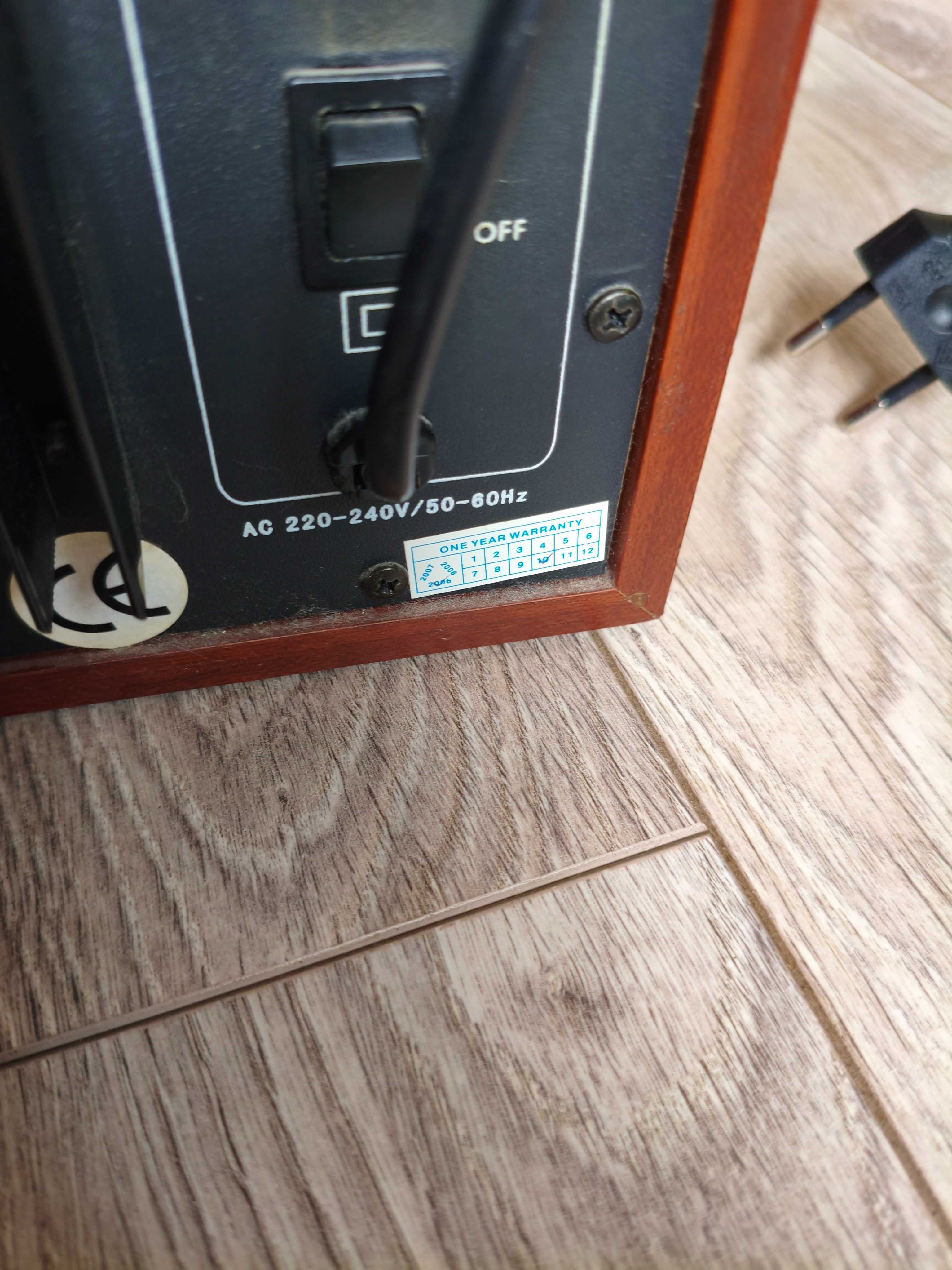 Тонколони 5.1 Privileg A-9505, 5.1, 65W, 3.5 mm jack, имитация дърво