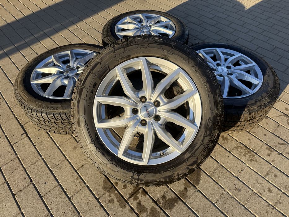 Jante 5x108 Opel renault citroen  ford 215 60 17 c Michelin iarna